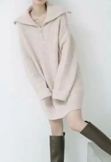 SNIDEL 스키퍼 미니 니트 원피스
