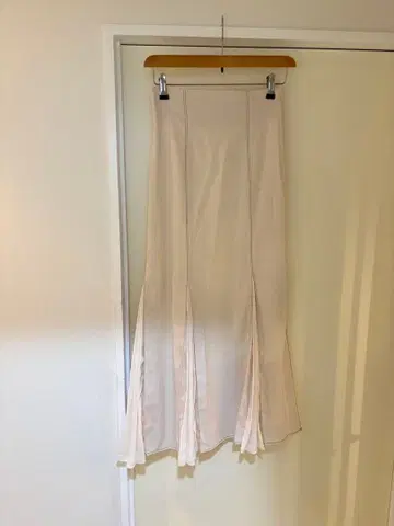 archives 플레어 스커트 베이지