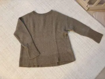 라쿤 울 크루넥 니트