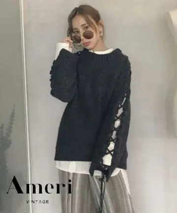 AMERI UNDRESSED SHIRT LAYERED KNIT