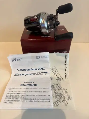 SHIMANO Scorpion DC 7 왼쪽 릴