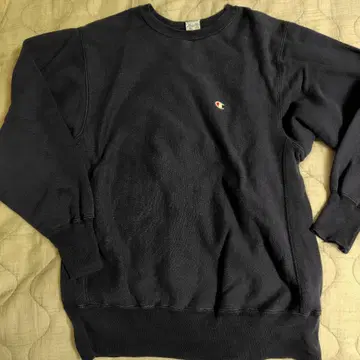 Champion 리버스 위브 네이비 L 90s