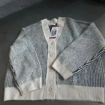 코스트코 Petit Espoir 스트라이프 가디건 M
