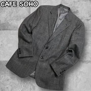 CAFE SOHO 테일러드 자켓 윈도우펜 체크