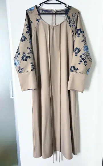 MARTE sahara Cross Neck Jacquard Dress