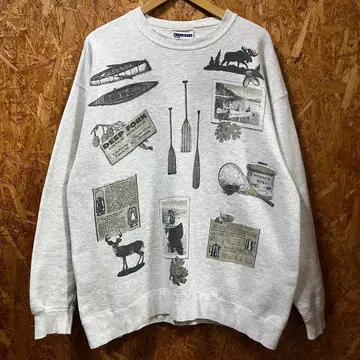 90's rel e vant products? 양면 프린트 맨투맨