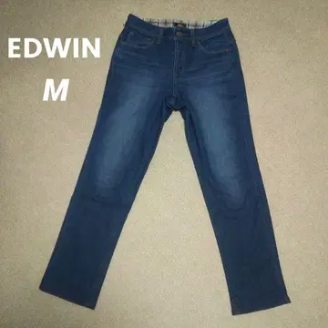 에드윈 EDWIN 데님 청바지 여성용 스트레치 블루 M