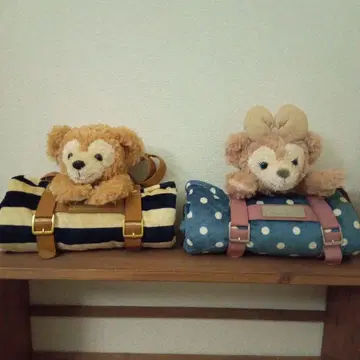 디즈니 더피 셰리메이 봉제 인형 포함 담요 2개 세트