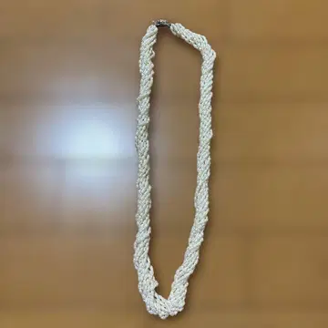 담수 진주 10연 디자인 목걸이