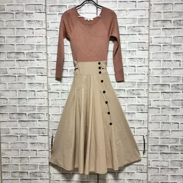 Rirandture 리랜드트루 트렌치 도킹 원피스 1