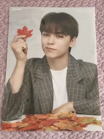 SEVENTEEN 클리어 포스터 버논