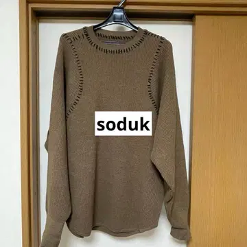 soduk thermal knit 풀오버 와플 풀오버