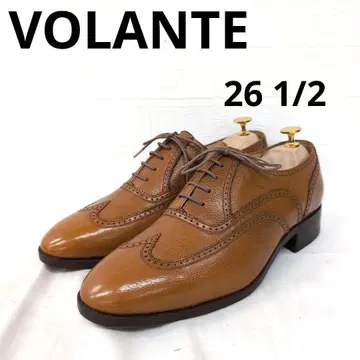 263 VOLANTE 브라운 윙팁 드레스 슈즈 26 1/2