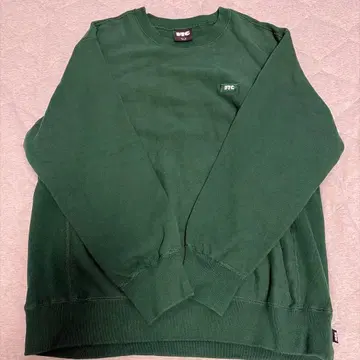 FTC 그린 크루넥 맨투맨 L 사이즈