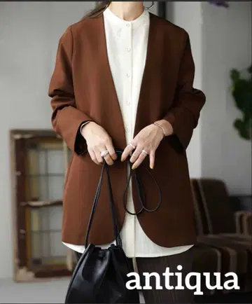 antiqua 노카라 자켓