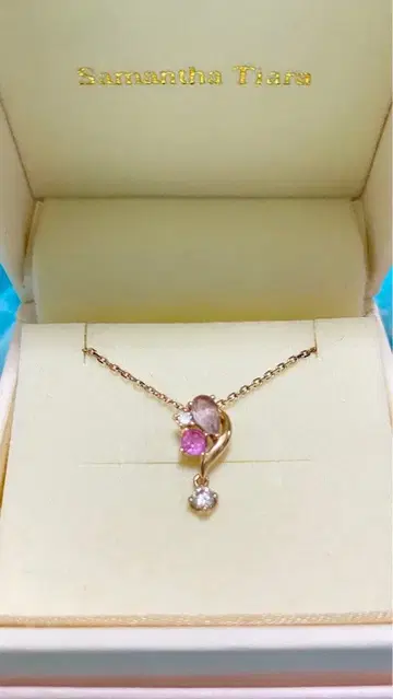 사만다 티아라 실버 목걸이