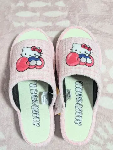 헬로키티 슬리퍼 핑크 새상품