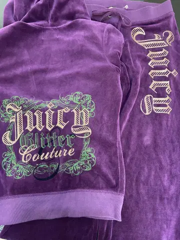 Juicy Couture 퍼플 셋업 S