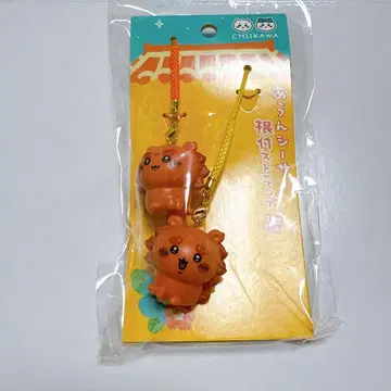 치이카와 (먼작귀) 오키나와 아운 시사 족자 스트랩