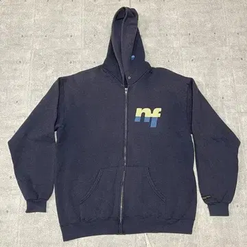 nonfiction real garment 지퍼 후드티 논픽션