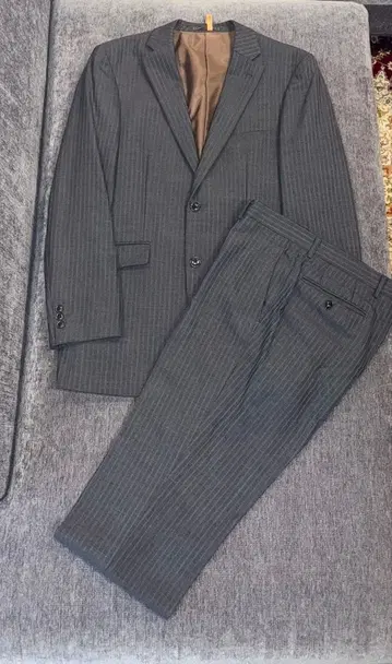 [ men's 수트 ] MEN'S CLUB A6 그레이 스트라이프