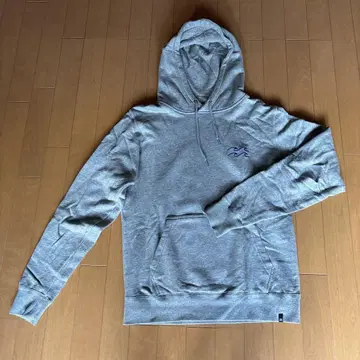 BILLABONG 그레이 후드티 후드 부착