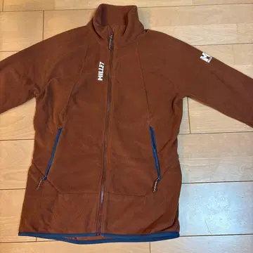 MILLET 플리스 자켓 브라운