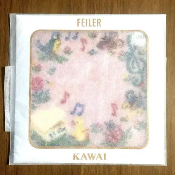 미사용 새상품 FEILER KAWAI 콜라보 손수건