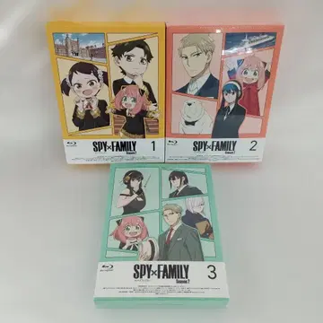 SPY x FAMILY Season2 초회판 전 3권 세트 Blu-ray