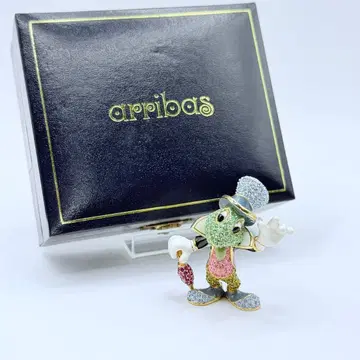 레어 디즈니 아리바스 브라더스 스와로브스키 지미니 크리켓 입상