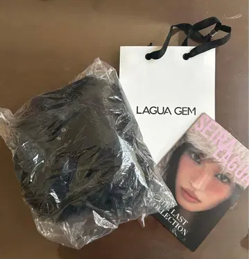 SEIRA x LAGUA GEM 퍼 모자