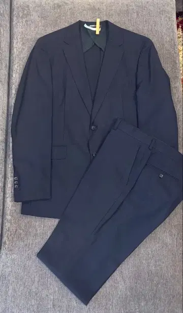 [ men's 수트 ] PERSON'S AB6 네이비 섀도우 체크