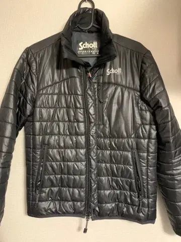 schott 다운 자켓 블랙 S 사이즈