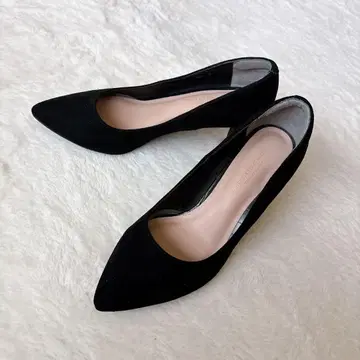 UNITED ARROWS 블랙 펌프스 23cm