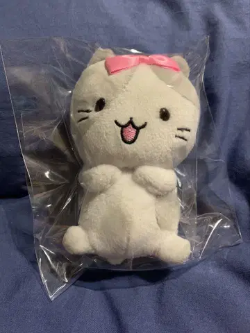 미치리 고양이 마스코트 봉제 인형