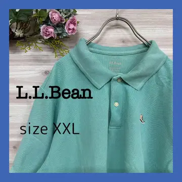 L.L.Bean 피케 셔츠 민트 그린 오버 사이즈 빈티지