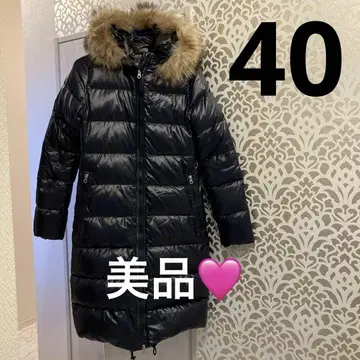 미사용 듀베티카 나일론 다운 코트 40 퍼 탈부착 가능