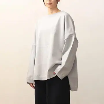 미즈이로 인드 와이드 니트 풀오버