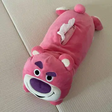 Disney 핑크 곰 모양 티슈 케이스