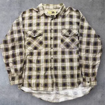 80s Print Flannel Shirt