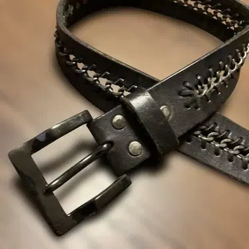 남성용 천연 가죽 벨트