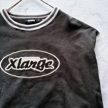 인기 엑스라지 X-large 트레이닝복 빅 로고 자수