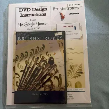 Brushstrokes DVD & Design Sheets