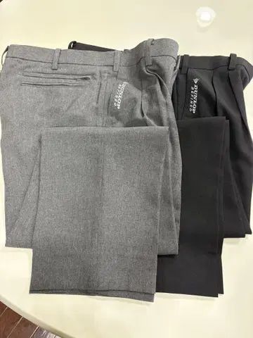 시착만 한 상품 DUNLOP REFINED 슬랙스 2색 세트