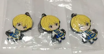 HUNTER x HUNTER 크라피카 캡슐 러버 마스코트 3종