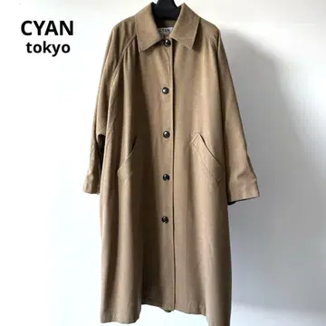 새상품 CYANtokyo 에어리 백 울리 코트