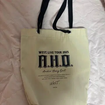 WEST LIVE TOUR 2025 A.H.O. 토트백