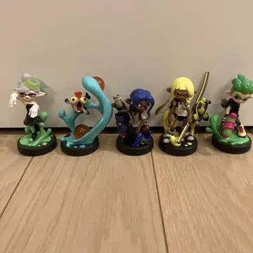 스플래툰 amiibo 5체 세트