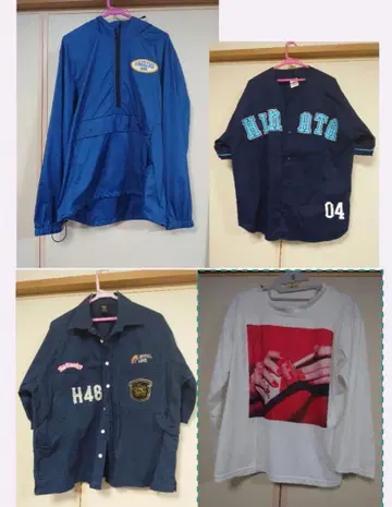 히나타자카46 셔츠 윈드 브레이커 백 파우치 등