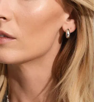 톰우드 아이스 후프 스몰 귀걸이 실버